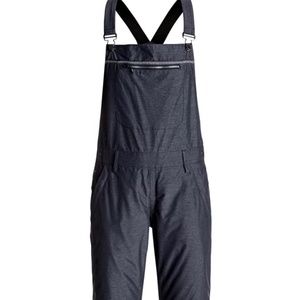 Ski bib overalls /pants Roxy dark denim blue M